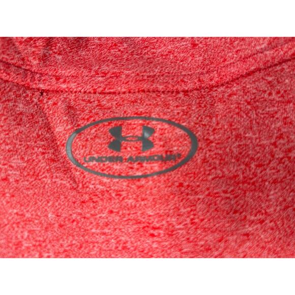 Under Armour Pullover Mens 2x Red Heat Gear Loose Fit 1/4 Zip P20 - Picture 5 of 5